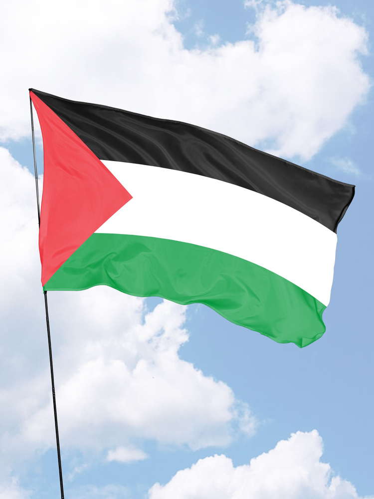 Флаг Палестины - купить Флаг по выгодной цене в интернет-магазине OZON ...