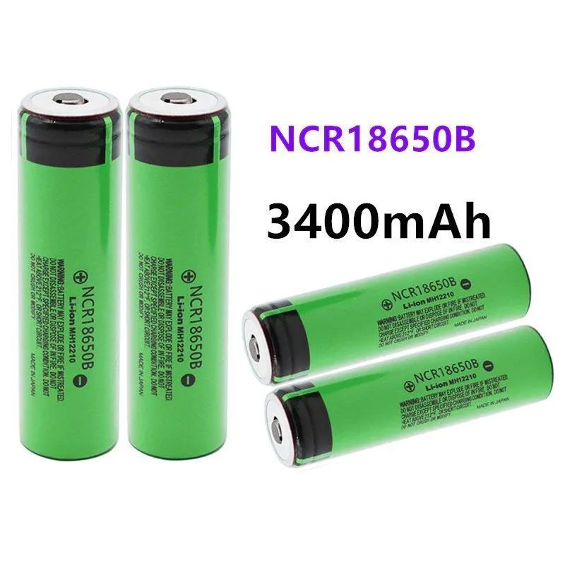 Новый CR18650B 3.7v Вес 47g 3400 мАч 18650 Фонарик Аккумулятор ...