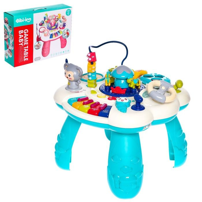 Развивающий столик Весёлая игра, световые и звуковые эффекты - купить с ...