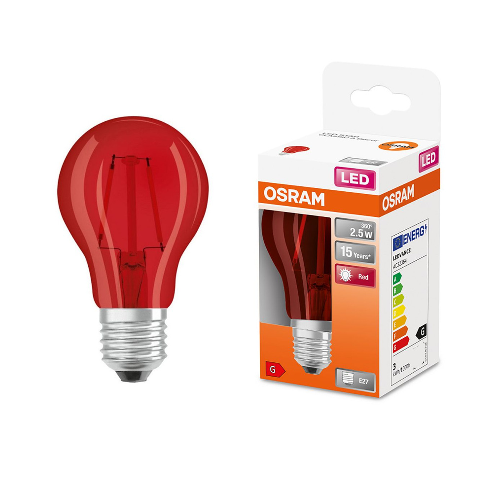 Светодиодная Лампочка OSRAM E27 Груша 45 Лм 1000 К - купить в интернет ...