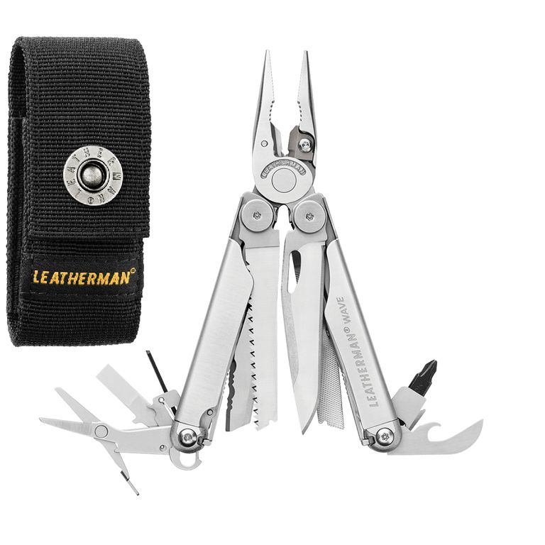 Мультитул Leatherman Wave Plus Silver с чехлом (832524) #1