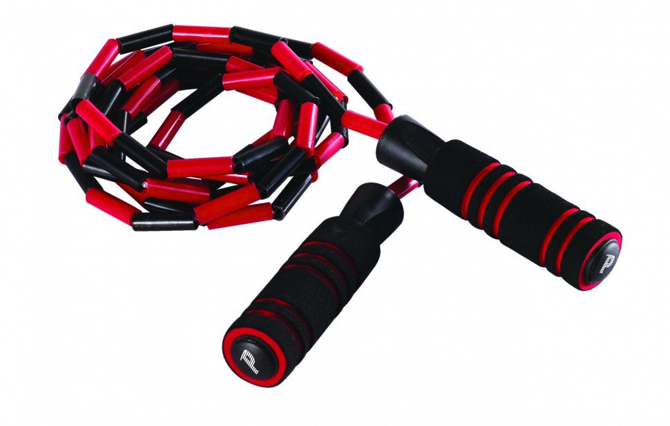 Скакалка скоростная в оплетке PRCTZ BEADED PLASTIC JUMP ROPE, 275 см. #1