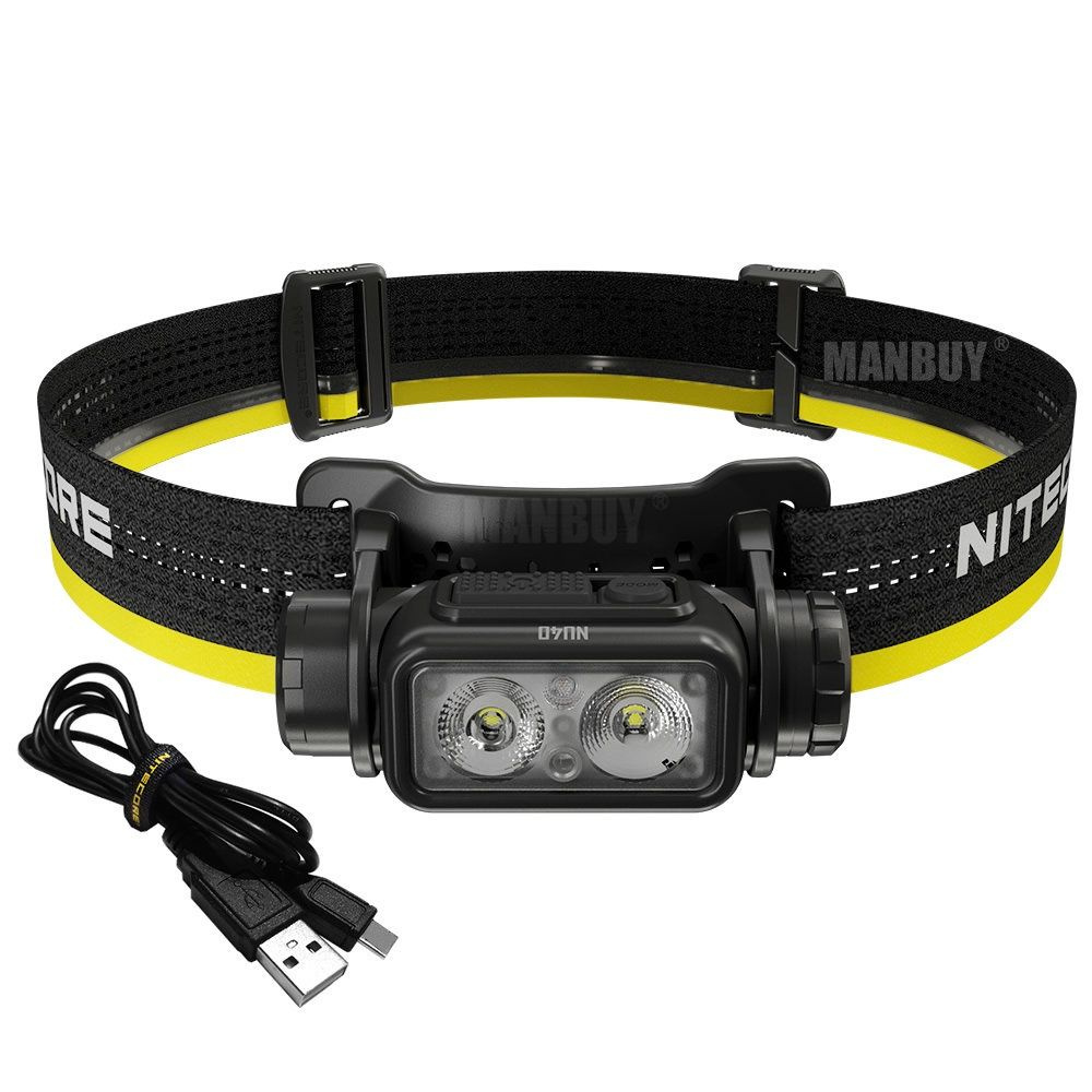 Налобный фонарь Nitecore NU40 1000 люмен - купить по выгодной цене в ...