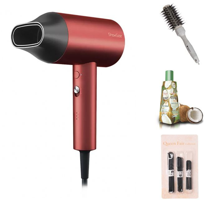Фен Xiaomi SHOWSEE a5. Фен для волос Xiaomi Mijia SHOWSEE constant temperature hair Dryer a5 Green. Фен Xiaomi SHOWSEE a5, красный. Фен для волос Xiaomi SHOWSEE a5 (Green). Л мин фен