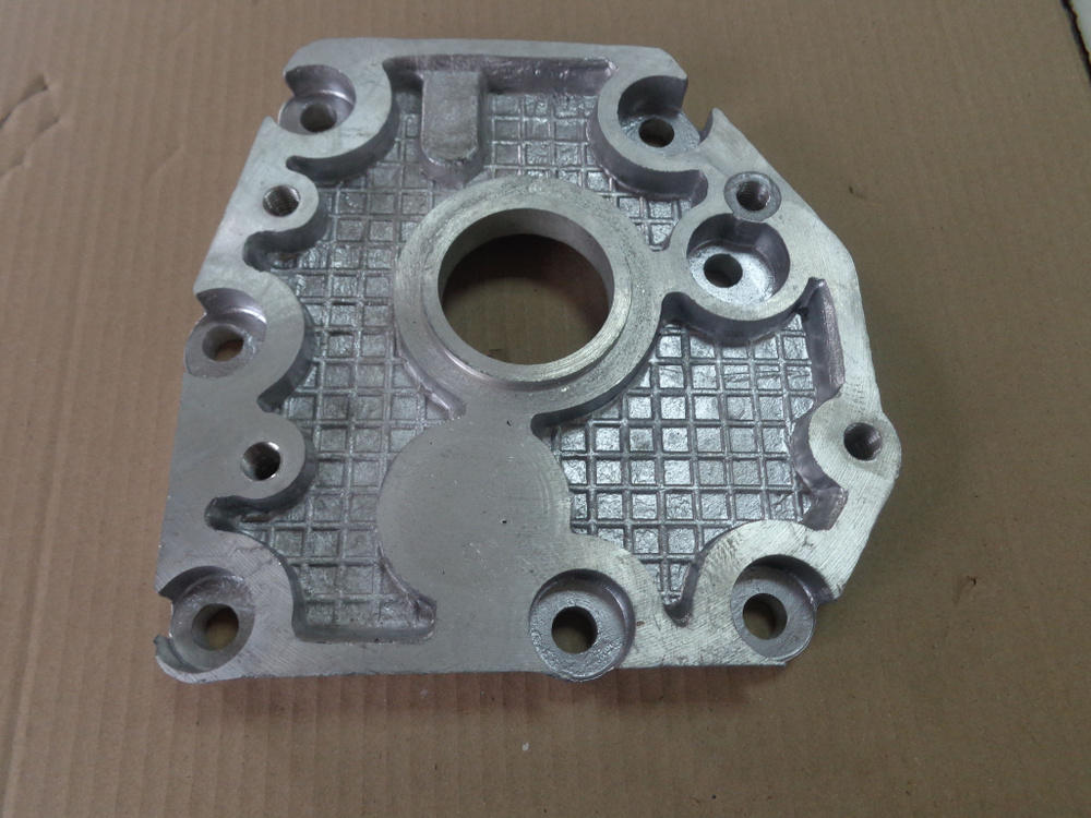 Переходник (плита) с КПП М-412,2140 на КПП ВАЗ-2106 - СТАНДАРТ арт. 412 ...