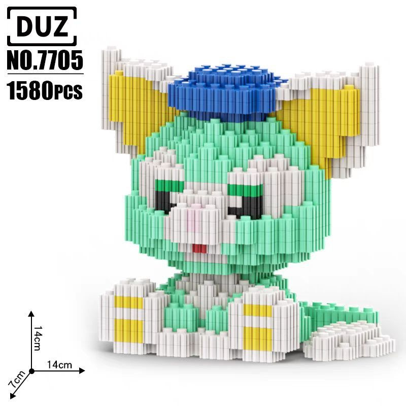 DUZ Magic Block 3D конструктор из миниблоков "Кот" "Gelatoni Disney ...