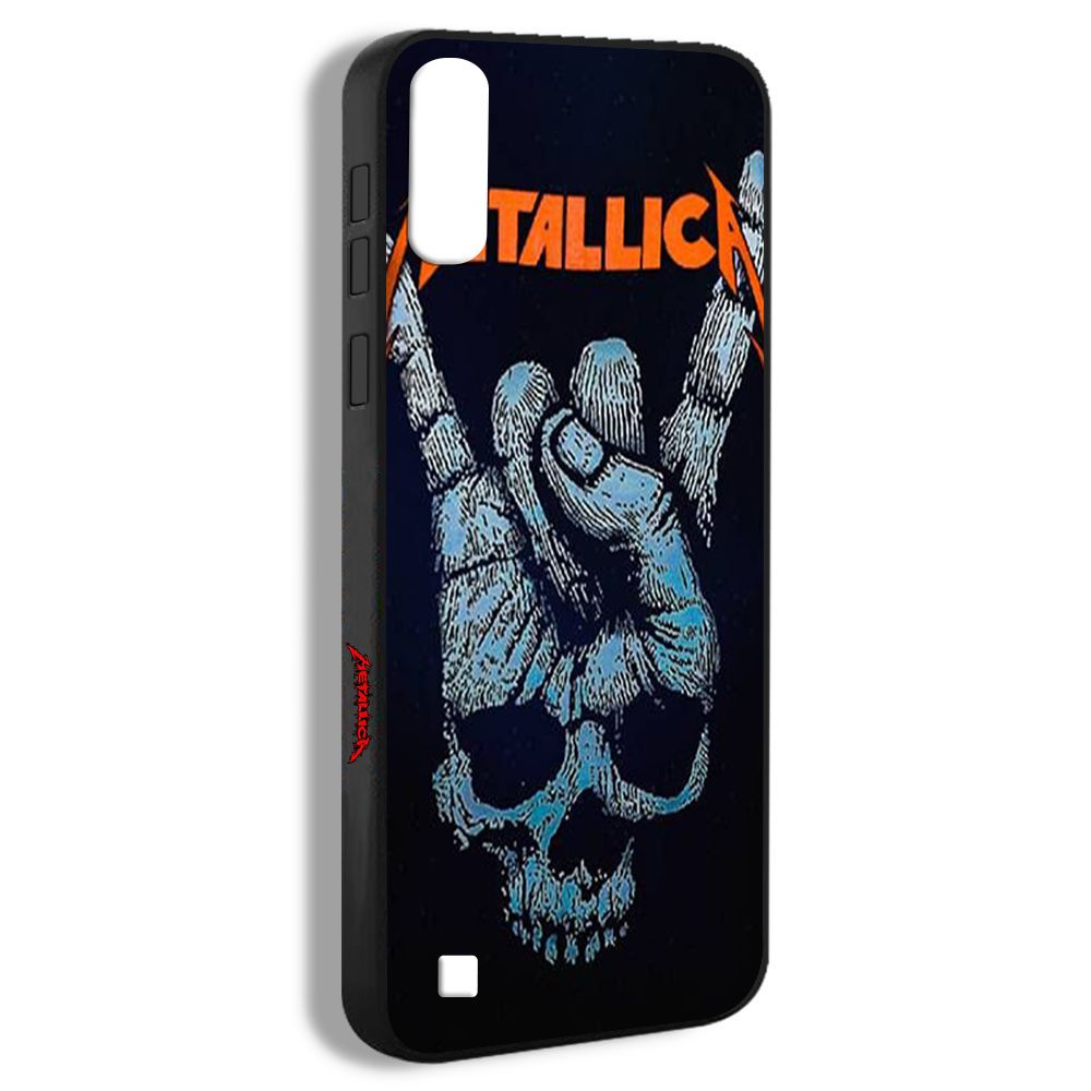 чехол для смартфона Подходит для Samsung Galaxy A10 Группа Metallica музыка  рок ZJZ06 - купить с доставкой по выгодным ценам в интернет-магазине OZON  (1287796697)