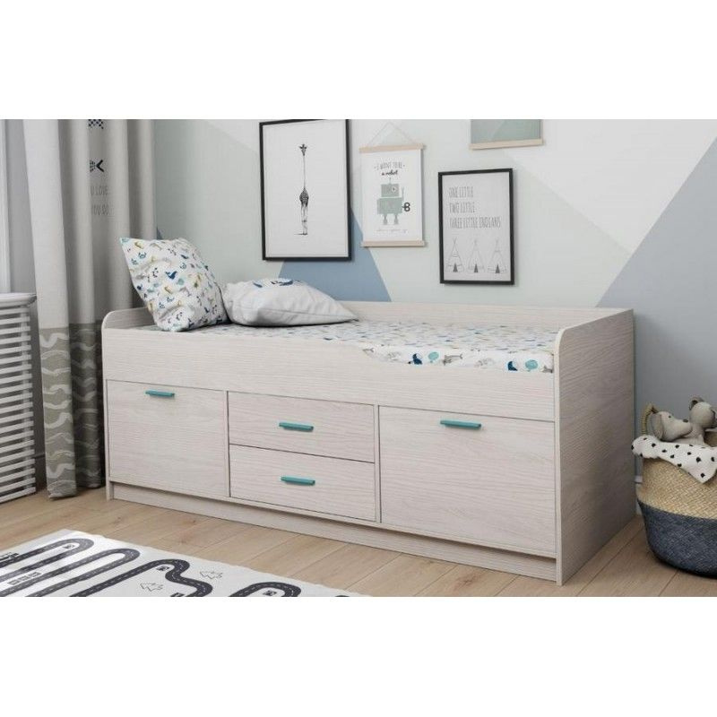 Кровать детская 85х184х77 см, Астрид-Мебель Кровать-чердак Каприз ...