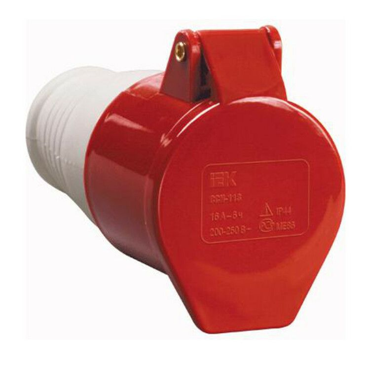 Розетка 3P+N+E 32A IP44 225 MAGNUM ИЭК (комплект 8 шт) - купить по ...