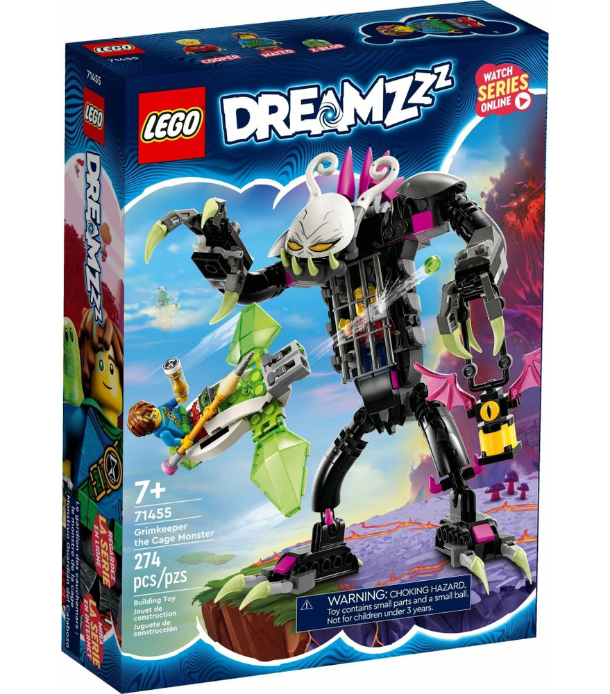 Конструктор LEGO Dreamzzz 71455 Клетка кошмаров купить на OZON по