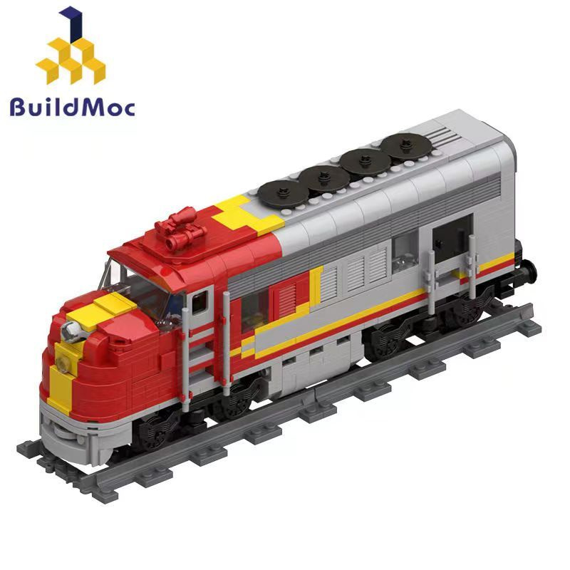 MOC 570pcs Chief passenger train OZON 1407939779