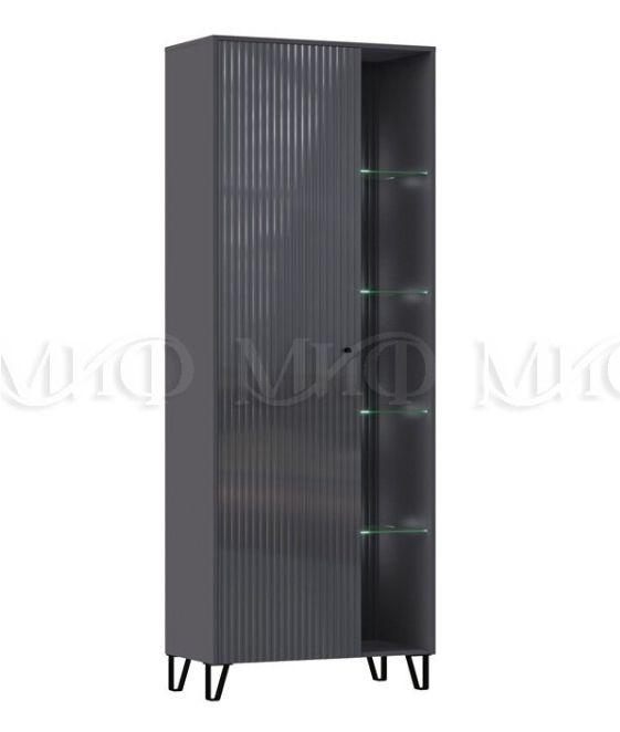 Шкаф-витрина Мебельная компания «МиФ» Оливия шкаф, 83.6x42.6x222.7 см ...