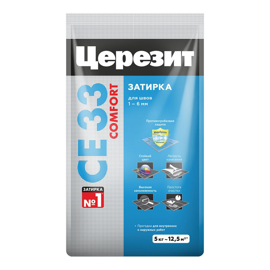 Затирка Церезит 5000 г - купить в интернет-магазине OZON с доставкой по ...