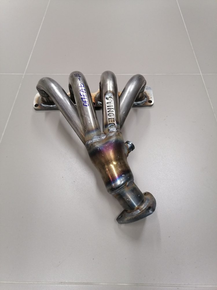 Вставка вместо катализатора (паук) Opel Astra H 1,6-1,8 J 1.6л ...