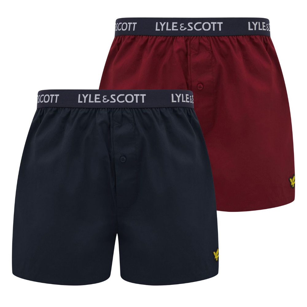 Комплект трусов боксеры Lyle & Scott, 2 шт #1