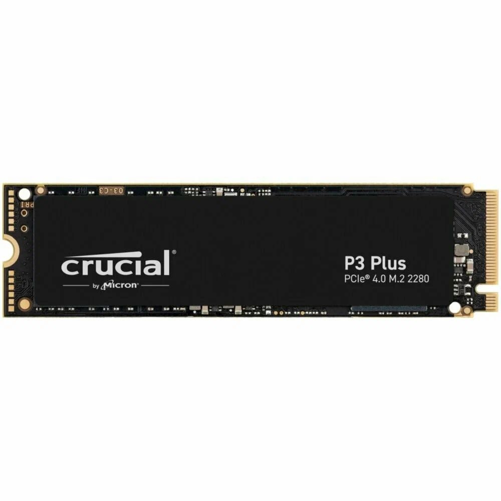 Crucial 1 ТБ Внутренний SSD-диск P3 Plus 1TB M.2 2280 (CT1000P3PSSD8)