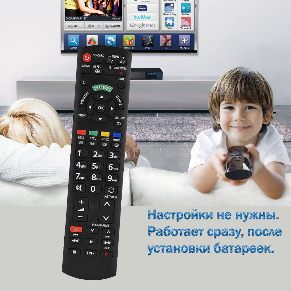 Пульт для телевизора Panasonic TX-PR42U20 - купить с доставкой по выгодным  ценам в интернет-магазине OZON (620545274)