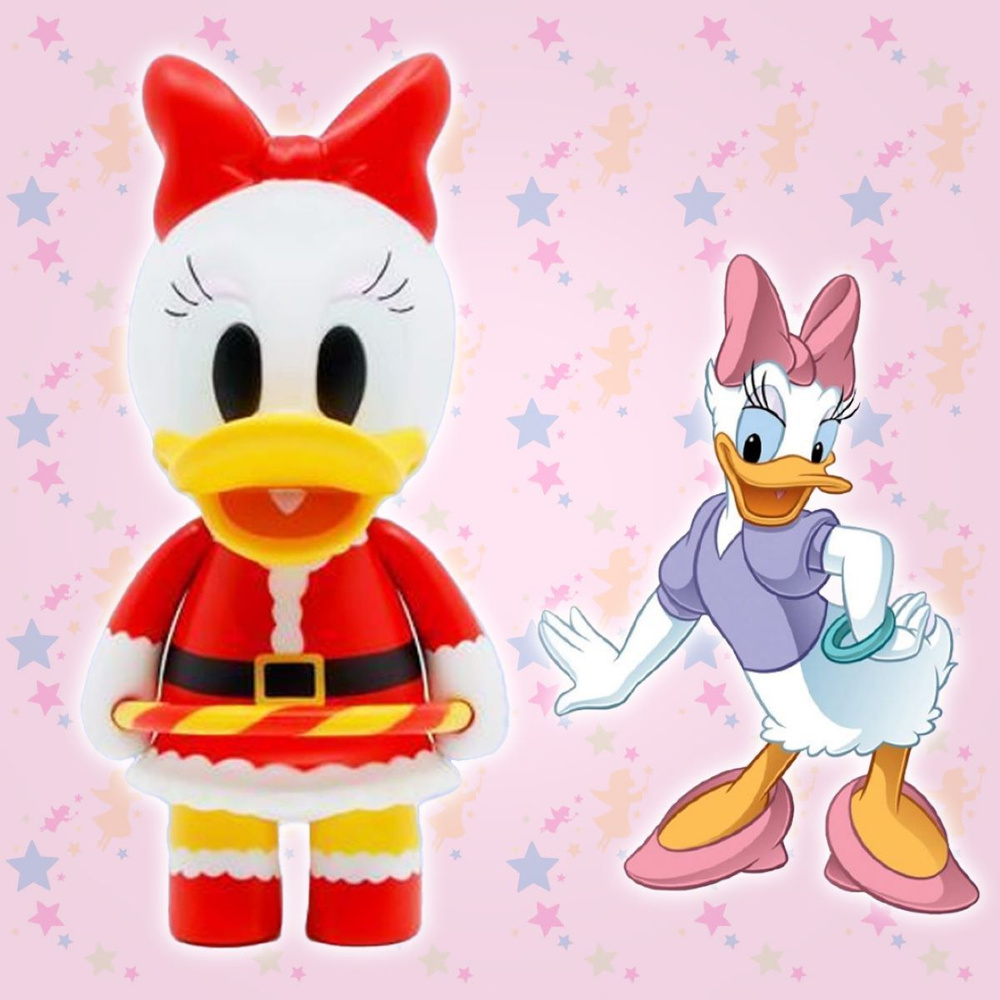 Фигурка Daisy Duck 15 см. 1 шт. Дэйзи Дак Рождество HEROCROSS серия "Друзья Микки"  #1