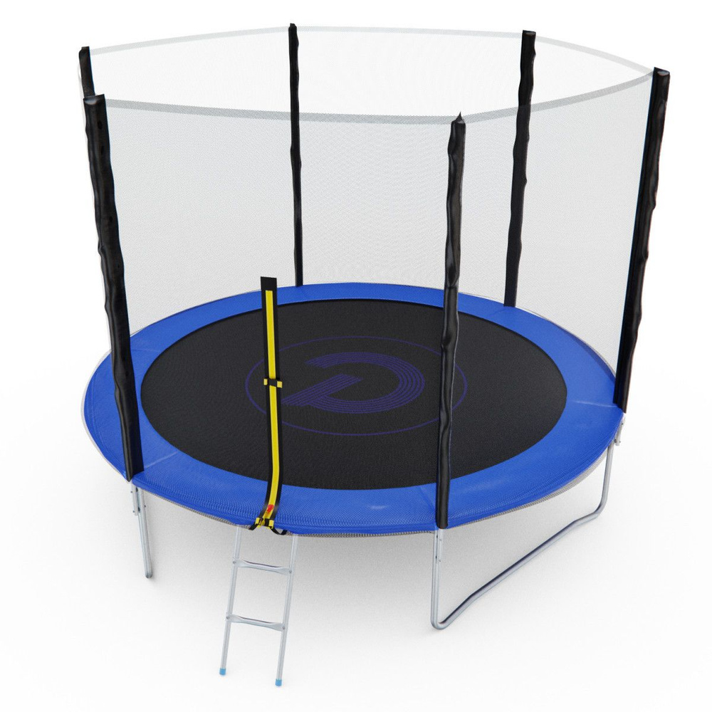 Батут каркасный DFC Батут с сеткой PELPO 10ft с лестницей, BLUE ...