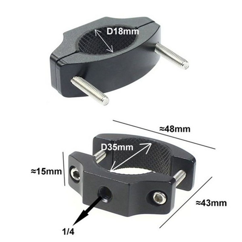 Зажим для велосипедного руля на 360 градусов, совместимый с экшн ...