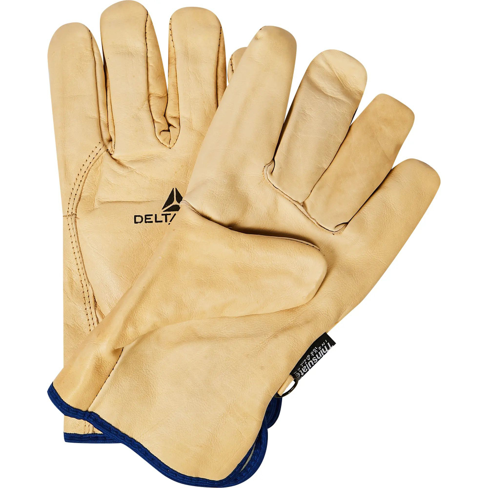 Перчатки кожаные Delta Plus FBF50 размер 10, утепленные #1