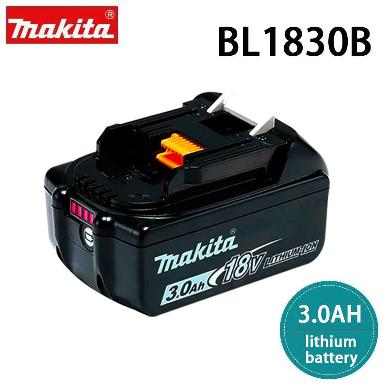 Аккумулятор BL1830B LXT Li-Ion 18В Makita 3Ач (индикатор заряда ...