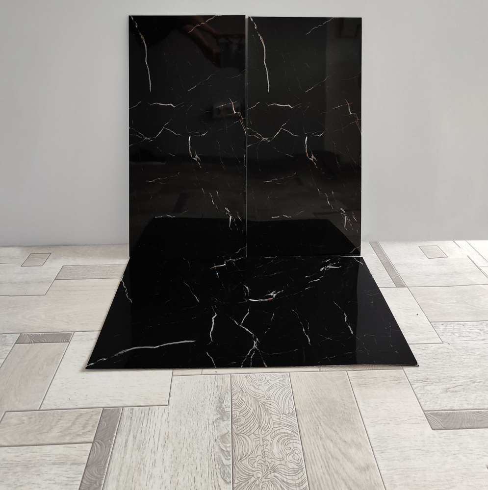 Стеновая панель ПВХ самоклеящаяся Мрамор 12 штук купить по выгодной ...