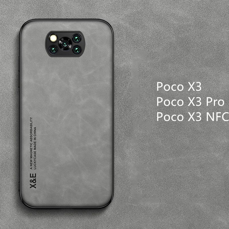 Кожа чехол для Xiaomi Poco X3 / Poxo X3 NFC / Poco X3 Pro Магнитное ...