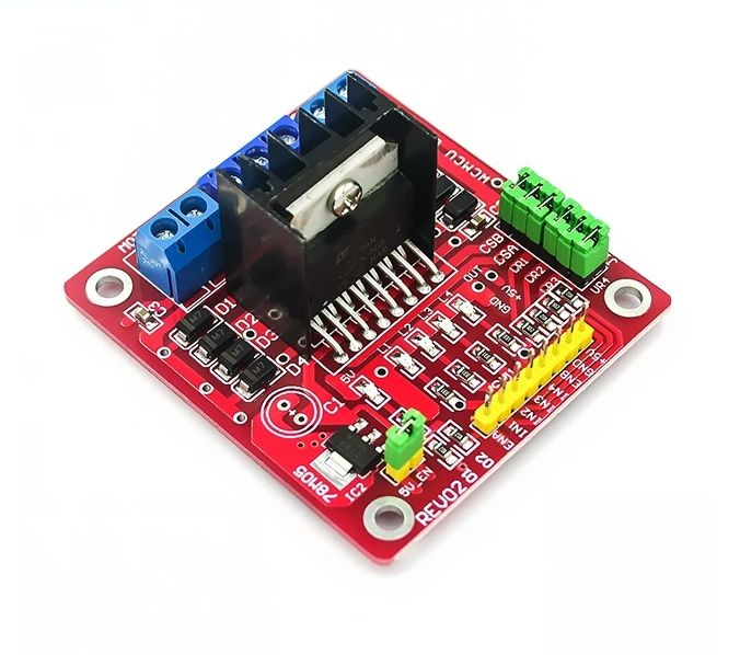 L298N DC шаговый двигатель драйвер модуль DC шаговый двигатель ...