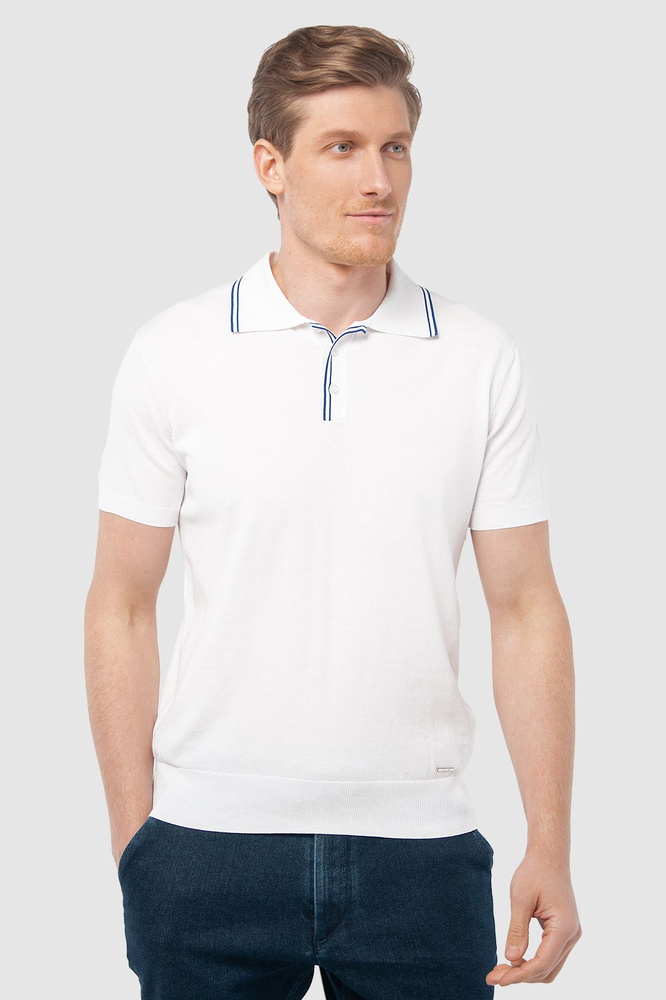Поло KANZLER, размер 56, цвет белый, 100%хлопок - купить по выгодной ...