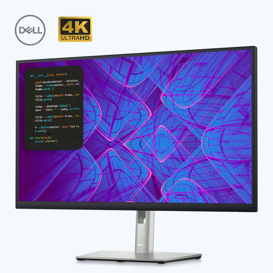Dell 27" Монитор P2723QE 4K, 3840x2160, IPS, серебристый, черный ...