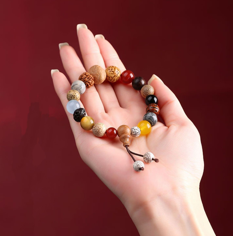 деревянные браслеты Браслет из бусин - купить с доставкой по выгодным ...
