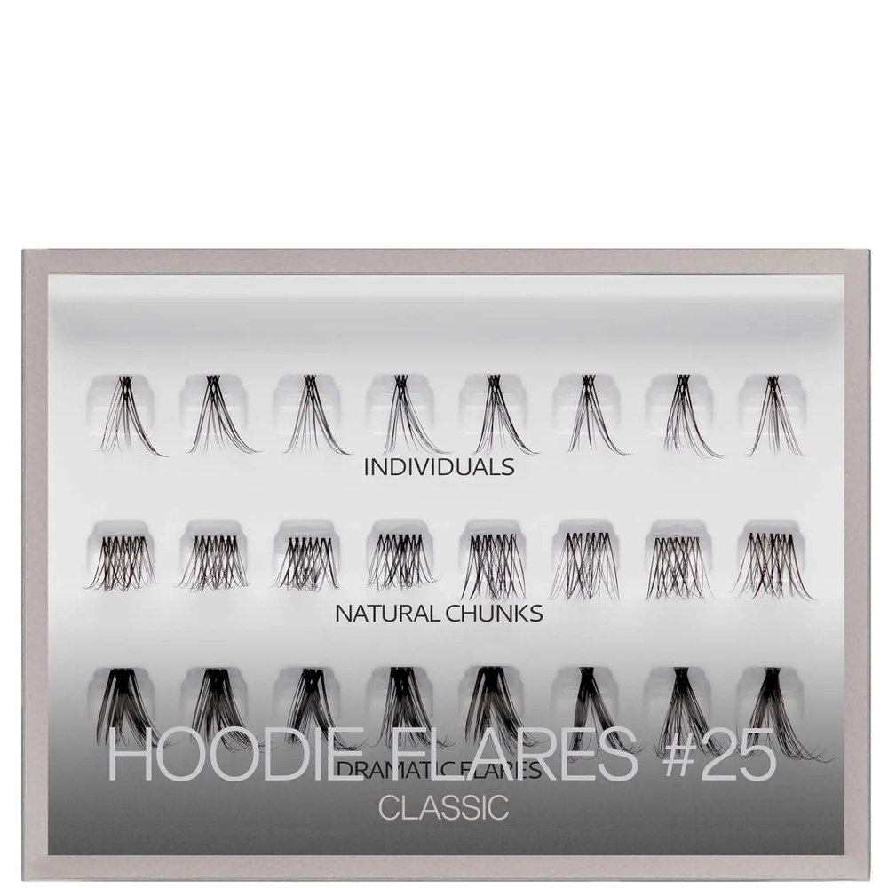 Накладные ресницы HUDA BEAUTY HOODIE FLARES #25 CLASSIC LASHES #1