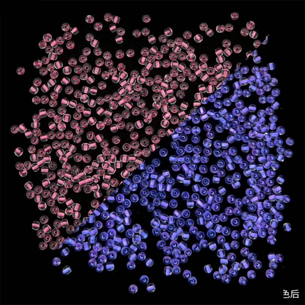 600шт Светящихся в темноте бусин для Рождественского набора изготовления ювелирных изделий из бисера #1