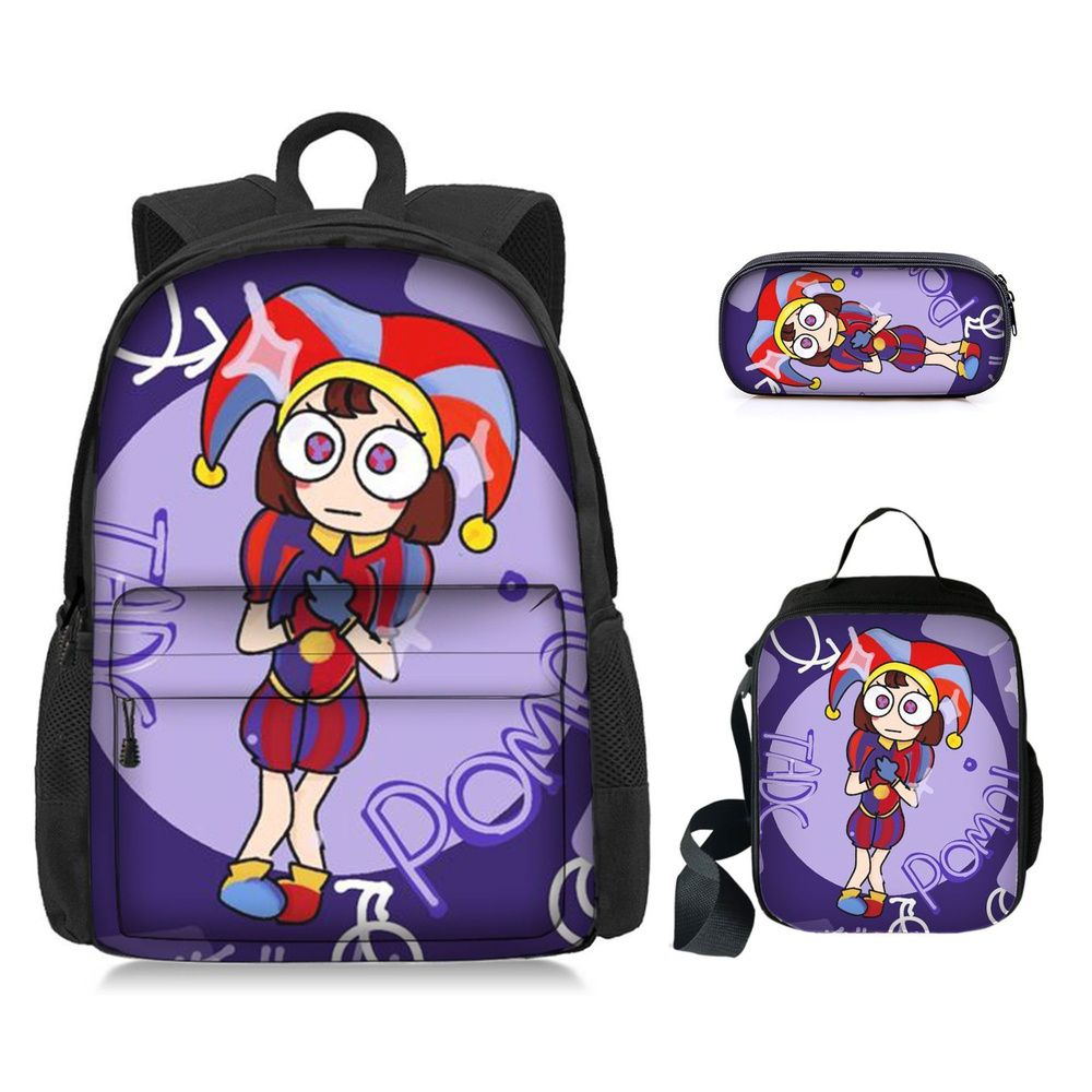 Набор рюкзаков из трех предметов THE AMAZING DIGITAL CIRCUS - купить с ...