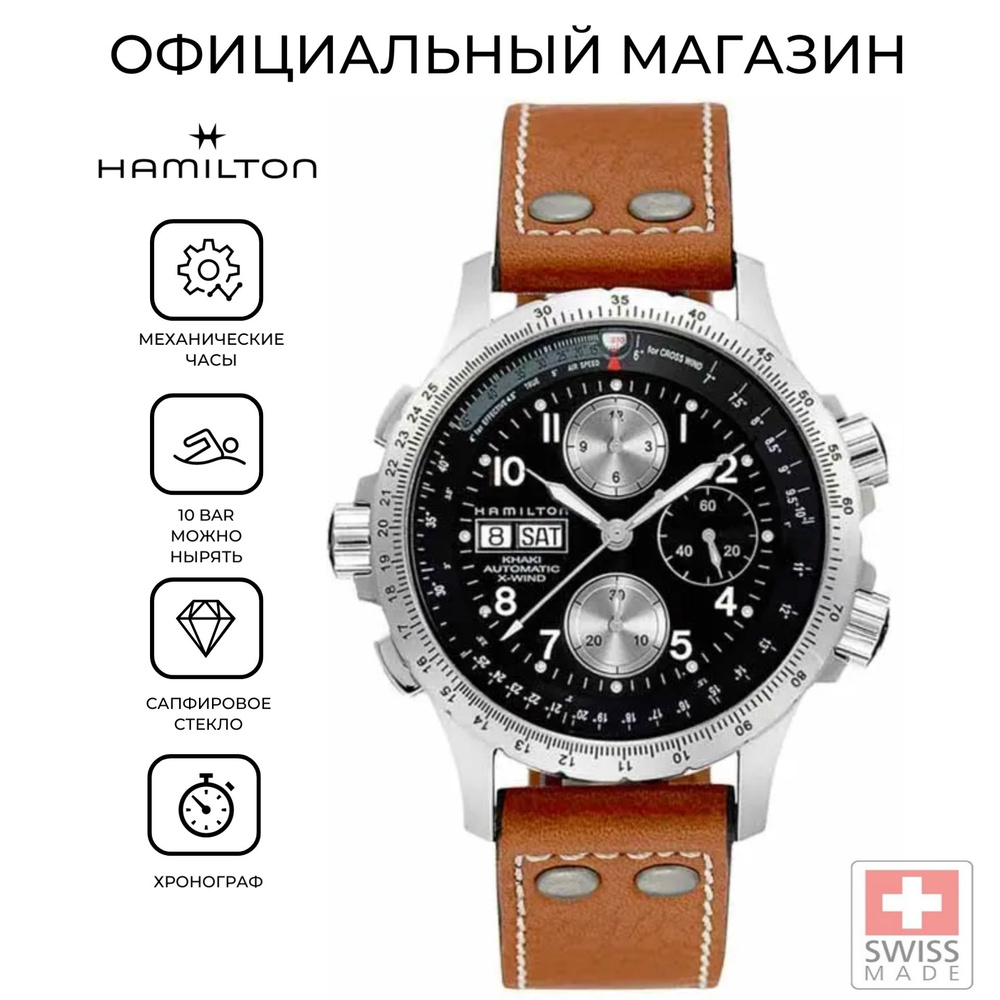 Hamilton x wind auto chrono best sale