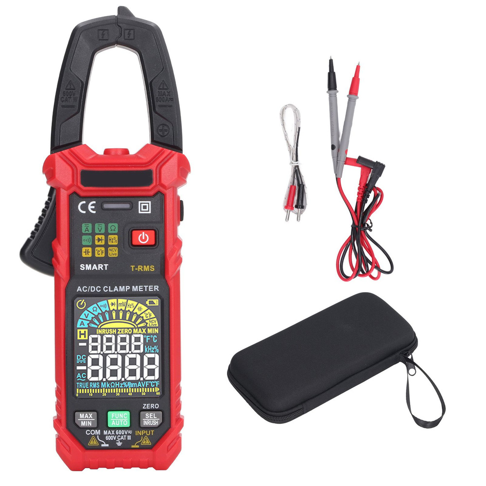 Цифровые клещи, мультиметр, тестер напряжения TRMS купить по выгодной ...
