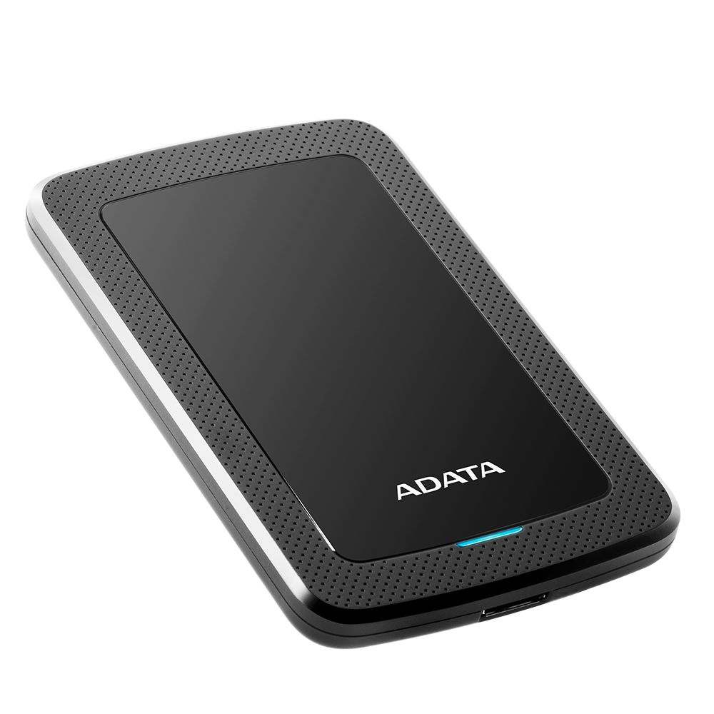 ADATA 1 ТБ Внешний жесткий диск HDD-HV300 (HDD-HV300-1TB-BLACK), черный ...