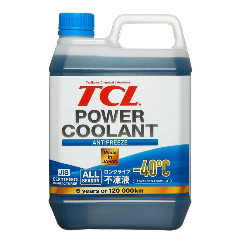 Антифриз TCL POWER COOLANT -40C синий, длительного действия, 2 л купить ...