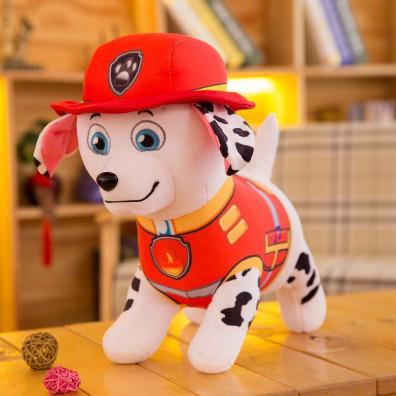 Мягкая игрушка из мультфильма Щенячий патруль Маршал 30 см - купить с ...