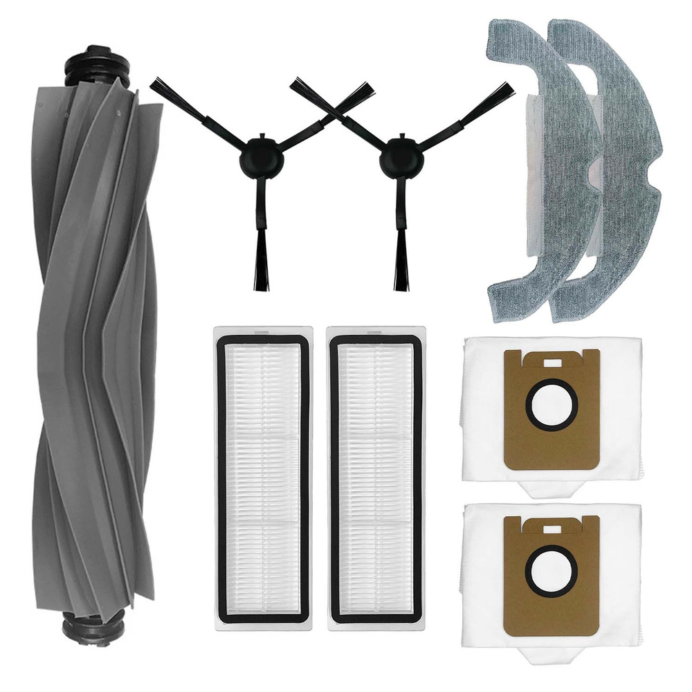 Фильтры щетки мешки и салфетки для робота-пылесоса Dreame Bot D10s Plus ...