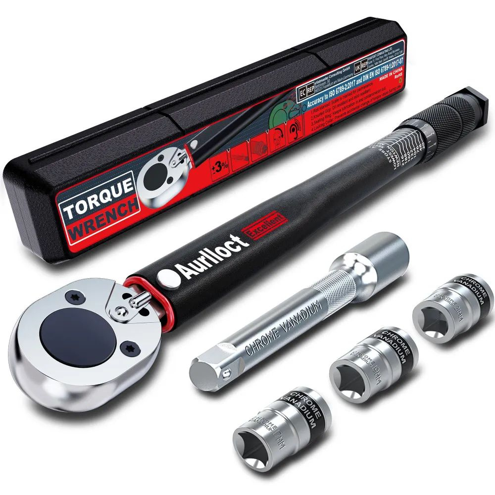 Динамометрический ключ 1/2 дюйма 20-230 Нм, торсионный ключ для ...