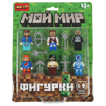 Набор сахарных украшений Игровые фигурки Minecraft