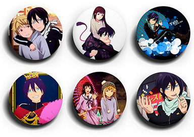 Noragami Aragoto Big Can Badge Yato