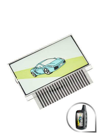 Запчасть брелока автосигнализации SLK LCD на шлейфе для брелка Pantera ...