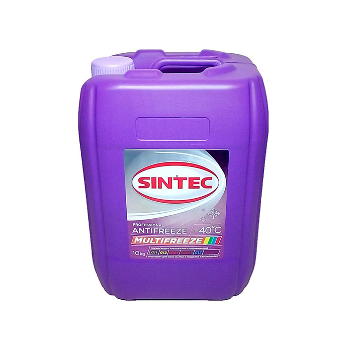 Антифриз A-40 Sintec MULTI FREEZE (10 кг) - купить с доставкой по ...