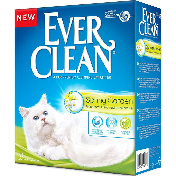 Наполнитель ever clean для кошачьего туалета комкующийся