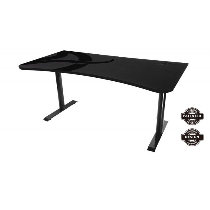 Стол для компьютера arozzi arena gaming desk dark grey