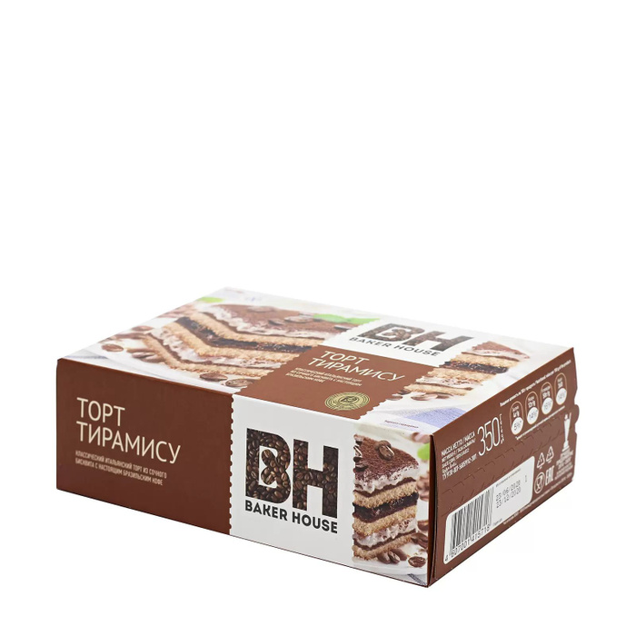 Торт Baker House Тирамису бисквитный 350 г - купить с доставкой по ...