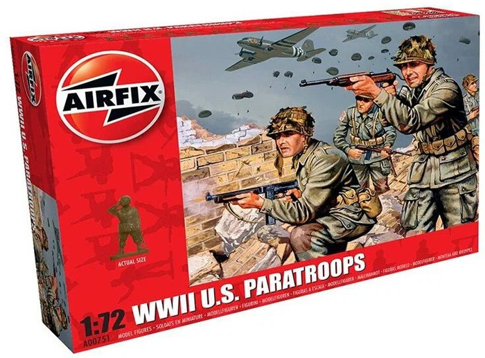 Фигурки-Солдатики AIRFIX WWII U.S. PARATROOPS (A01751) 1:72 - купить с ...